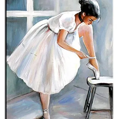 Baletnice - pointy baletnicy - 60x90 cm - g00770