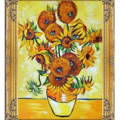 Vincent van gogh - słoneczniki - 63x84 cm - g04157