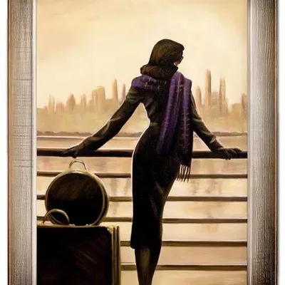 Brent lynch - port of call - 62x82 cm - g10055