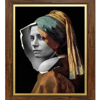 Obraz - abstrakcje - postacie - 51x61cm - g115271