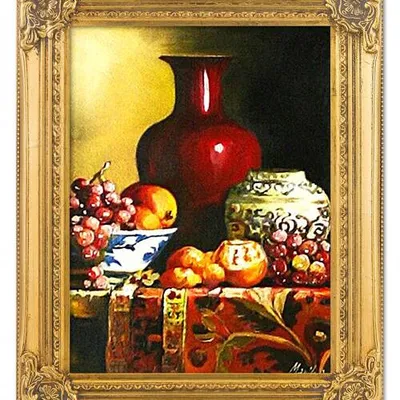 Tradycyjna - czerwony dzban - 40x50 cm - g02628
