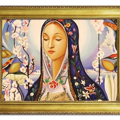 Obraz olejny - religijne - 65x85 cm - g111654