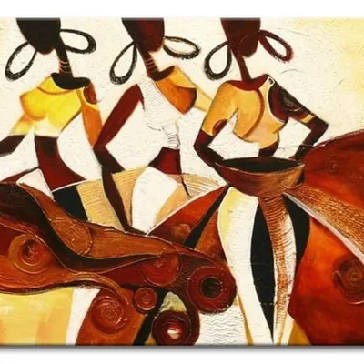 Afryka i egipt - obfitość - 60x90 cm - g02715