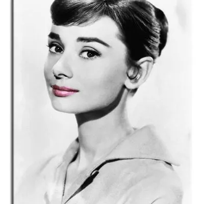 Audrey hepburn - łagodna - 90x60 cm - g17595