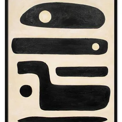 Obraz olejny - abstrakcyjne - 63x93 cm - g115208