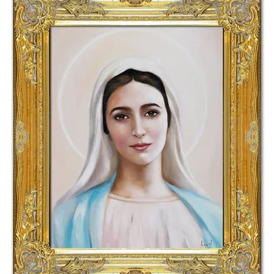 Obraz olejny - religijne - 54x64 cm - g111860