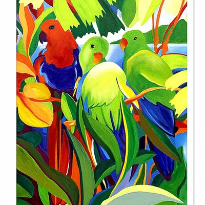 Obraz - ptaki - 53x73cm - g100909