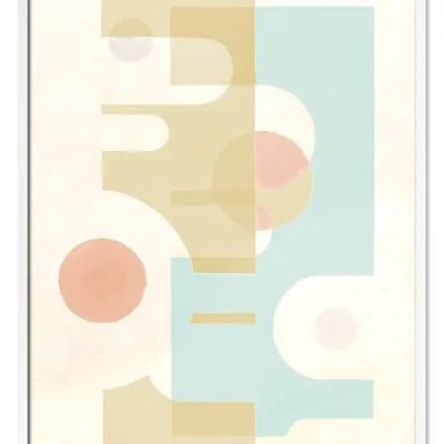 Obraz olejny - abstrakcyjne - 63x93 cm - g115083