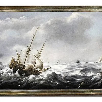 Marynistyka - sztorm - 94x167 cm - g96165
