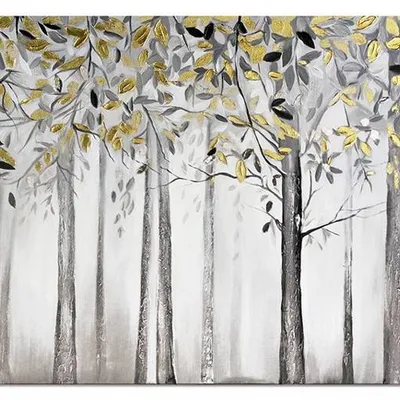 Obraz olejny - pejzaż nowoczesny - 60x90 cm - g107183