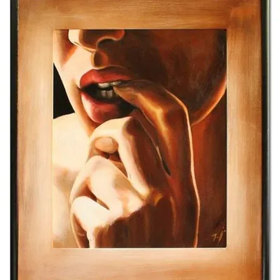 Ludzie - niezdecydowana - 61x71 cm - g15190