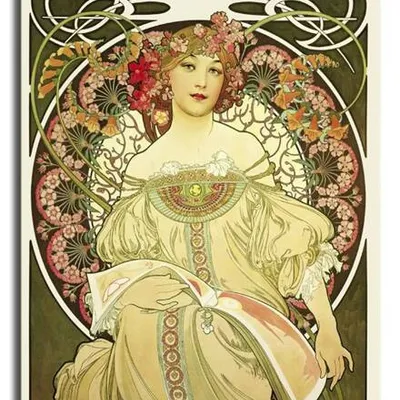 Alfons mucha - rêverie - 50x70 cm - g92626
