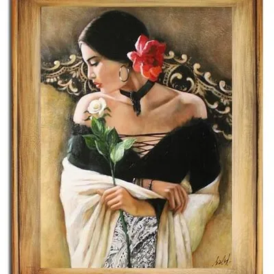 Ludzie - piękno - 72x92 cm - g15371