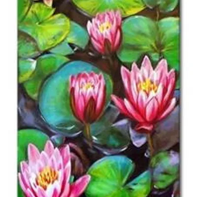 Lilia - lilie wodne - 50x150 cm - g15802