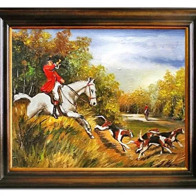 Polowanie - na tropie - 53x64 cm - g02658
