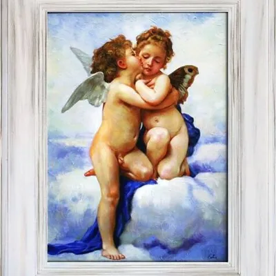 Aniołki - niewinne aniołki - 86x116 cm - g04138
