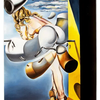 Obraz - salvador dali - 60x90cm - g00352