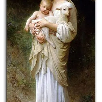 William adolphe bouguereau - niewinność - 90x45 cm - g93752