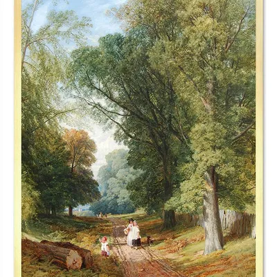 Obraz - pejzaż tradycyjny - 43x53cm - g106813