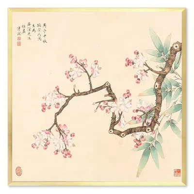 Obraz drukowany - styl orientalny - 63x63 cm - g106447