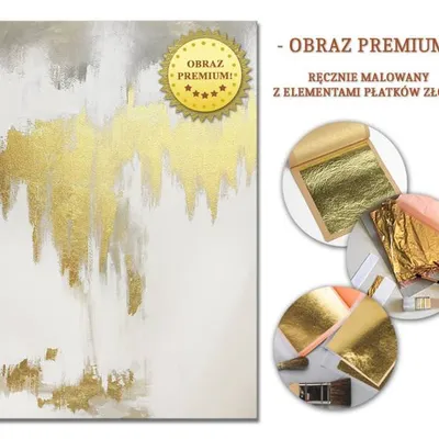 Obraz olejny - abstrakcyjne - 60x90 cm - g107229