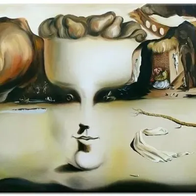 Salvador dali - martwa natura z owocami - 60x90 cm - g00350