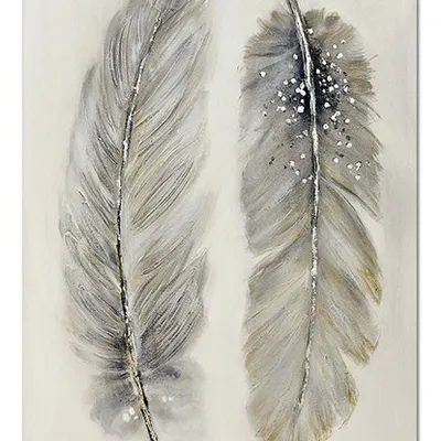 Obraz - pióra - 80x120cm - g119432