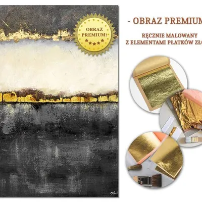 Obraz olejny - abstrakcyjne - 60x90 cm - g107977