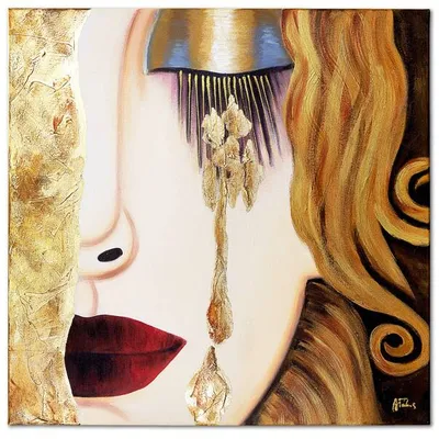 Obraz olejny - gustav klimt - 60x60 cm - g115807