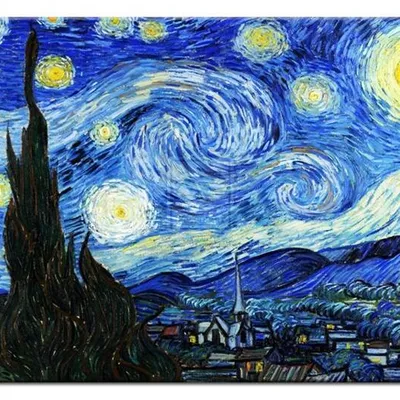 Vincent van gogh - gwiaździsta noc - 60x90 cm - g92681