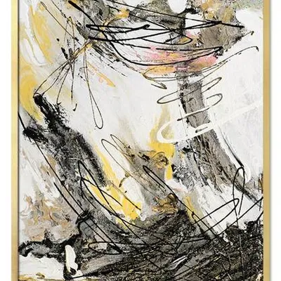 Obraz olejny - abstrakcyjne - 63x93 cm - g111957