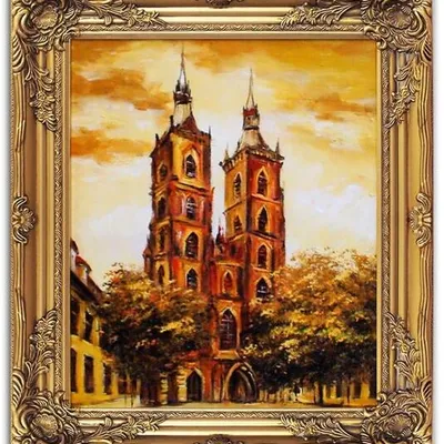 Wrocław - katedra św. jana chrzciciela - 53x64 cm - g15828