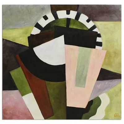 Obraz olejny - abstrakcyjne - 90x90 cm - g116060
