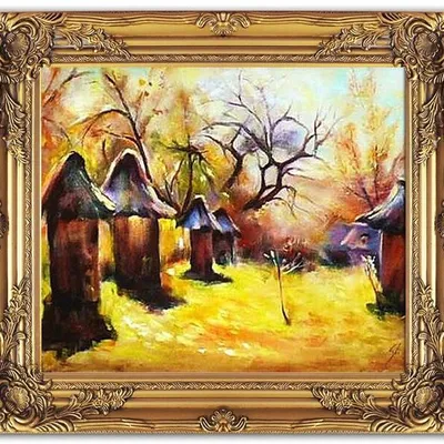 Jan stanisławski - ule - 53x64 cm - g02506