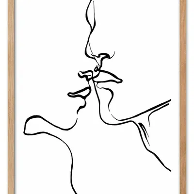 Obraz - abstrakcje - postacie - 53x73cm - g111189