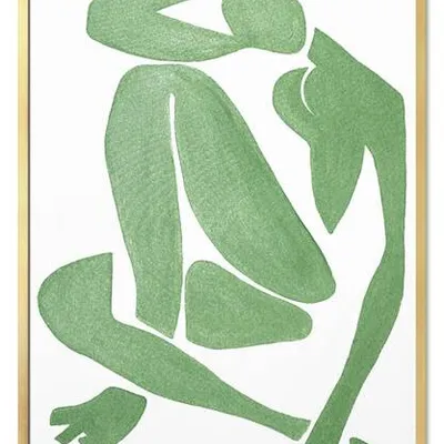 Obraz olejny - wielcy mistrzowie - henri matisse - zielony akt - 63x93 cm - g114156