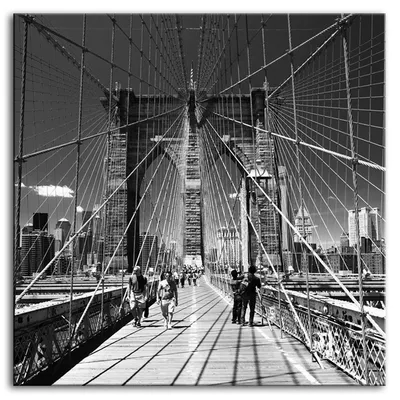 New york - pajęczyna - 100x100 cm - g92978