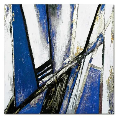 Obraz olejny - abstrakcyjne - 90x90 cm - g106689