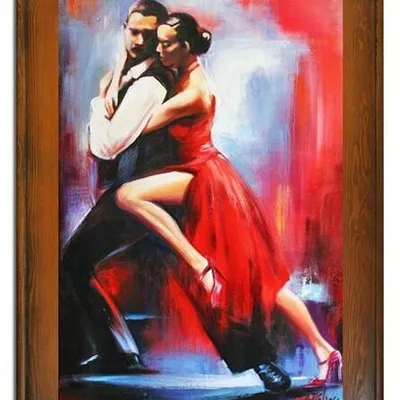 Ludzie - ogniste tango - 82x112 cm - g06822