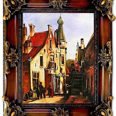 Architektura - miejski przesmyk - 65x75 cm - g05466