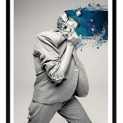Obraz - abstrakcje - postacie - 53x73cm - g101293