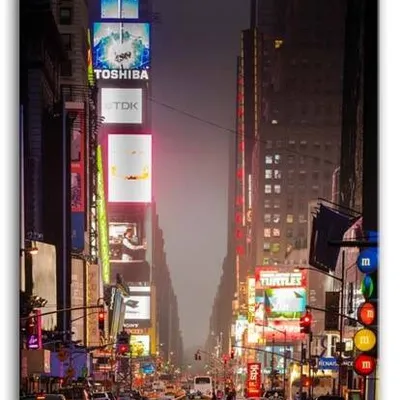 New york - neony - 90x60 cm - g92821