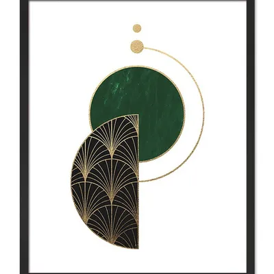Obraz - abstrakcje geometryczne - 43x53cm - g111831