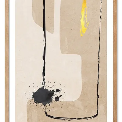 Obraz - abstrakcje geometryczne - 53x73cm - g112288