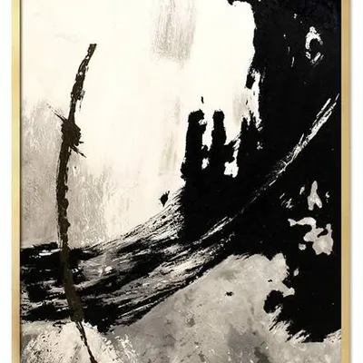 Obraz olejny - abstrakcyjne - 53x73 cm - g115256