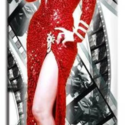 Marilyn monroe - w czerwonej sukni - 50x150 cm - g17719