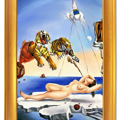 Obraz - salvador dali - 75x105cm - g119764