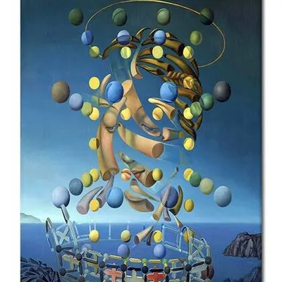 Obraz drukowany - salvador dali - maksymalna prędkość - 60x90 cm - g109801