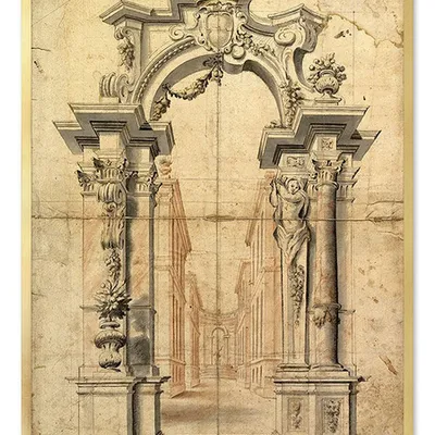 Obraz - antyk - 53x73cm - g103380