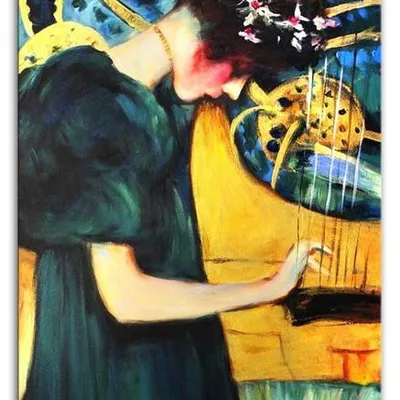Gustav klimt - muzyka - 50x70 cm - g06767